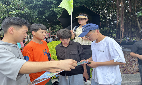 欢迎腾冲职校同学们的到来